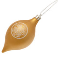 Celtic FC 3pk Vintage Baubles, close-up detail