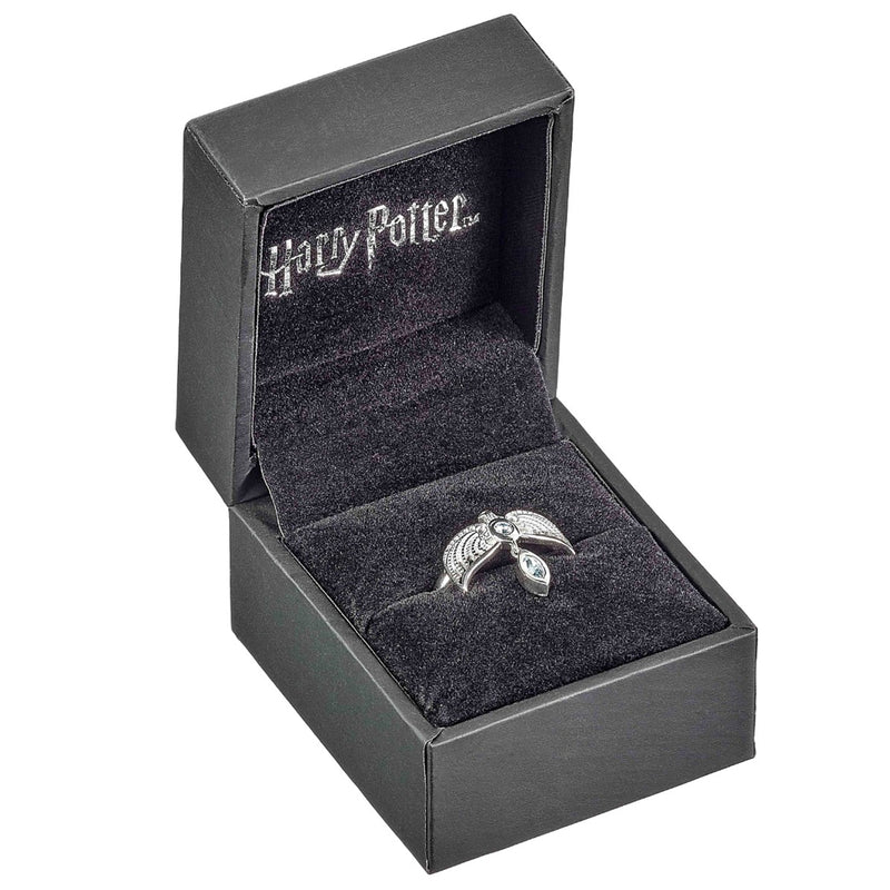 Harry Potter Sterling Silver Diadem Crystal Ring Large, alternate view