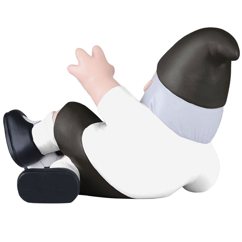 Fulham FC Sliding Tackle Gnome, alternate view