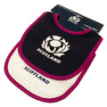 Scotland RU 2 Pack Bibs PB, close-up detail