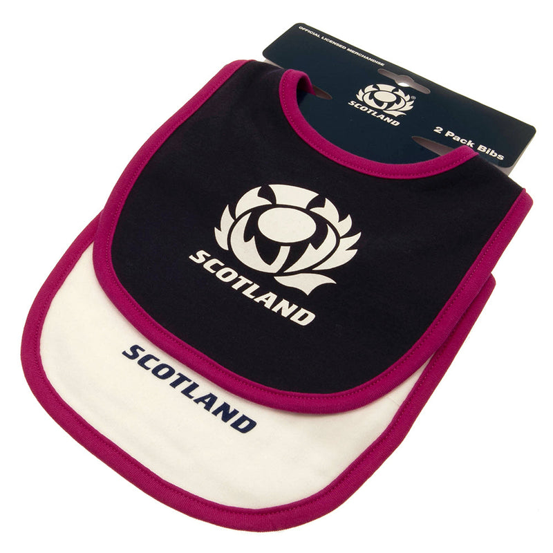 Scotland RU 2 Pack Bibs PB, close-up detail