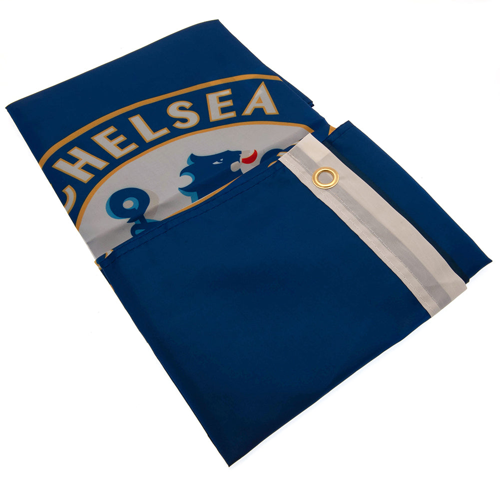 Chelsea FC Slogan Flag