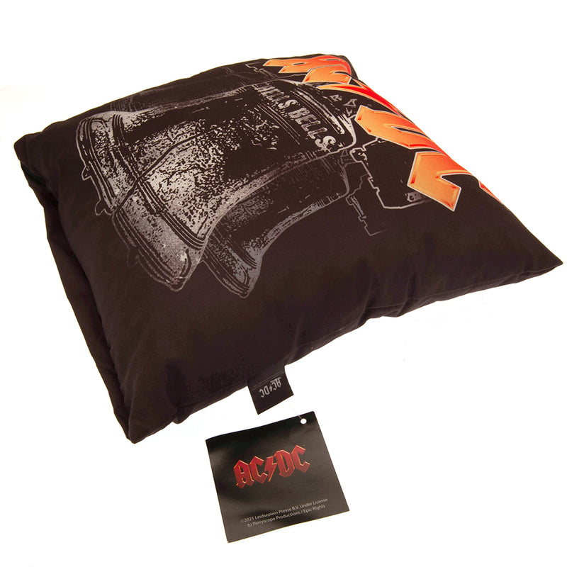 AC/DC Cushion, side angle