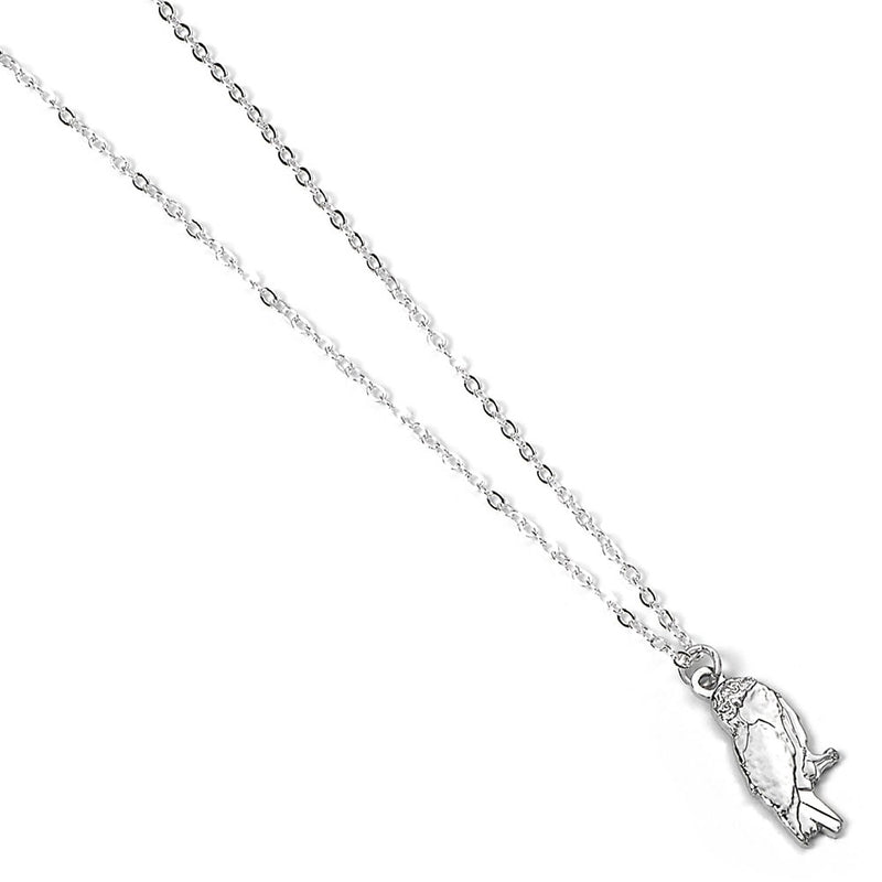 Harry Potter Silver Plated Hedwig Owl Necklace, alternate view