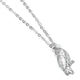 Harry Potter Silver Plated Hedwig Owl Necklace