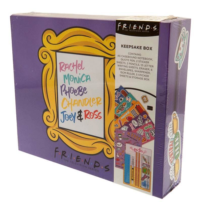 Friends Keepsake Gift Box, rear view