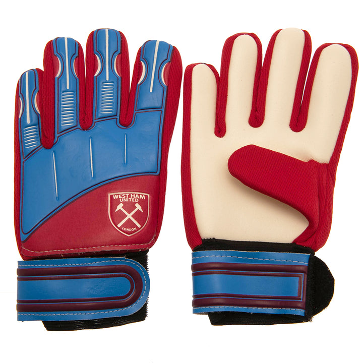 West Ham United FC Goalkeeper Gloves : Size - Kids