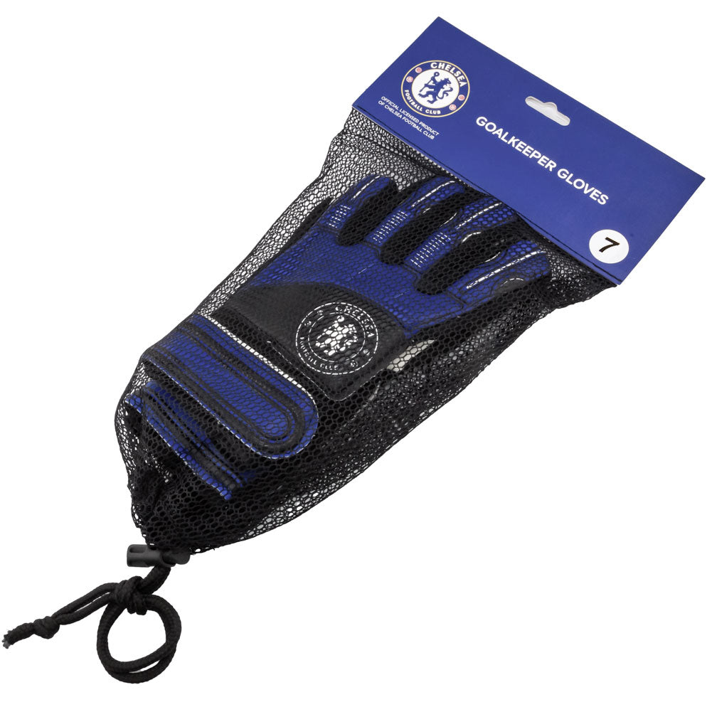 Chelsea FC Goalkeeper Gloves : Size - Youth