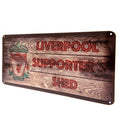 Liverpool FC Shed Sign, side angle
