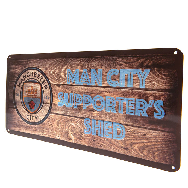 Manchester City FC Shed Sign