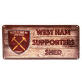 West Ham United FC Shed Sign collectible from Infinity Collectibles 2026