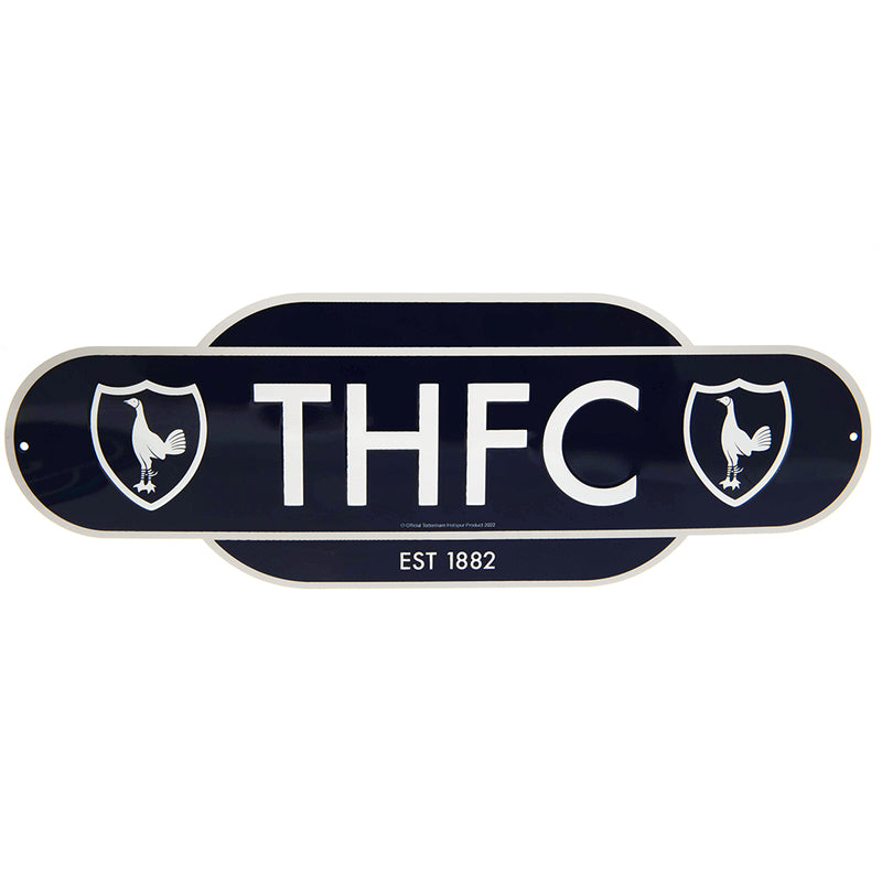 Tottenham Hotspur FC Colour Retro Sign collectible from Infinity Collectibles 2026