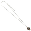 Harry Potter Silver Plated Gryffindor Necklace, side angle