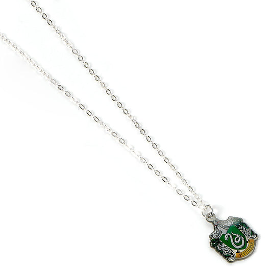 Harry Potter Silver Plated Slytherin Necklace, alternate view