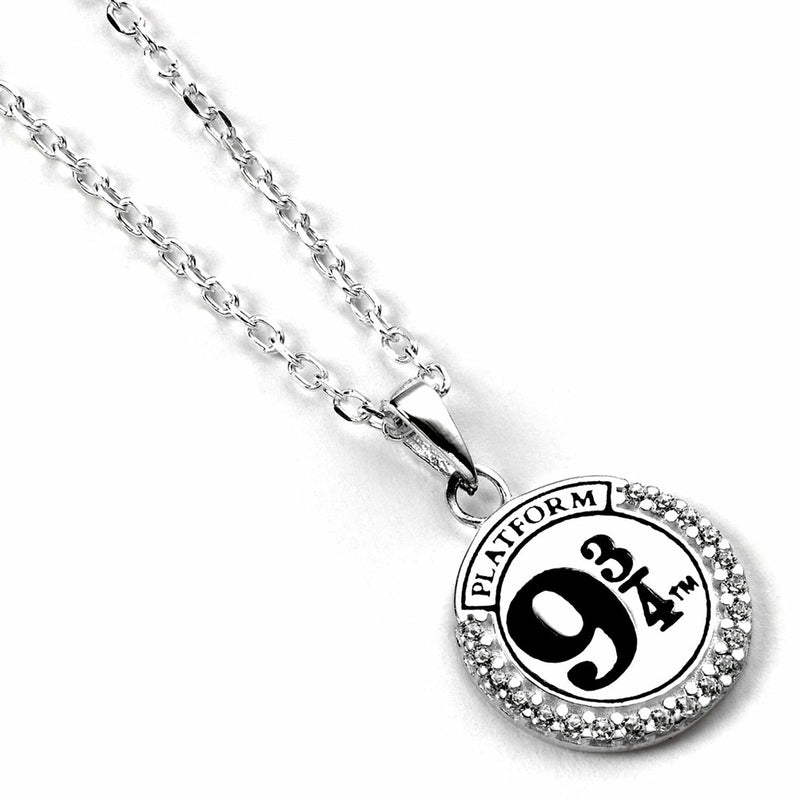 Harry Potter Sterling Silver 9 & 3 Quarters Crystal Necklace collectible from Infinity Collectibles 2026