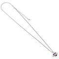 Harry Potter Sterling Silver Love Potion Crystal Necklace, side angle
