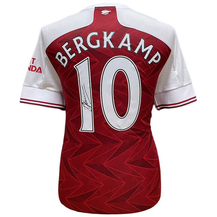 Arsenal FC Bergkamp Signed Shirt