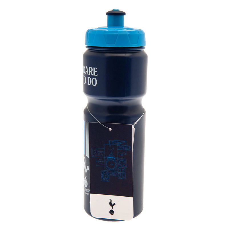Tottenham Hotspur FC Plastic Drinks Bottle, side angle
