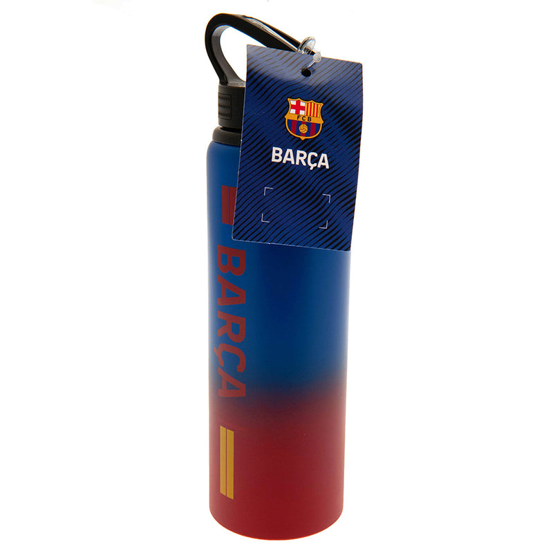 FC Barcelona Aluminium Drinks Bottle ST, side angle