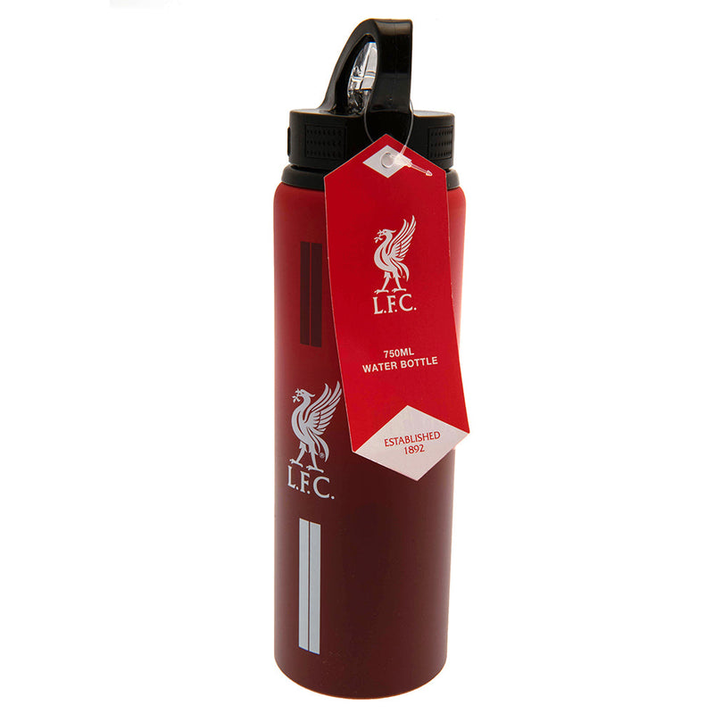 Liverpool FC Aluminium Drinks Bottle ST, side angle