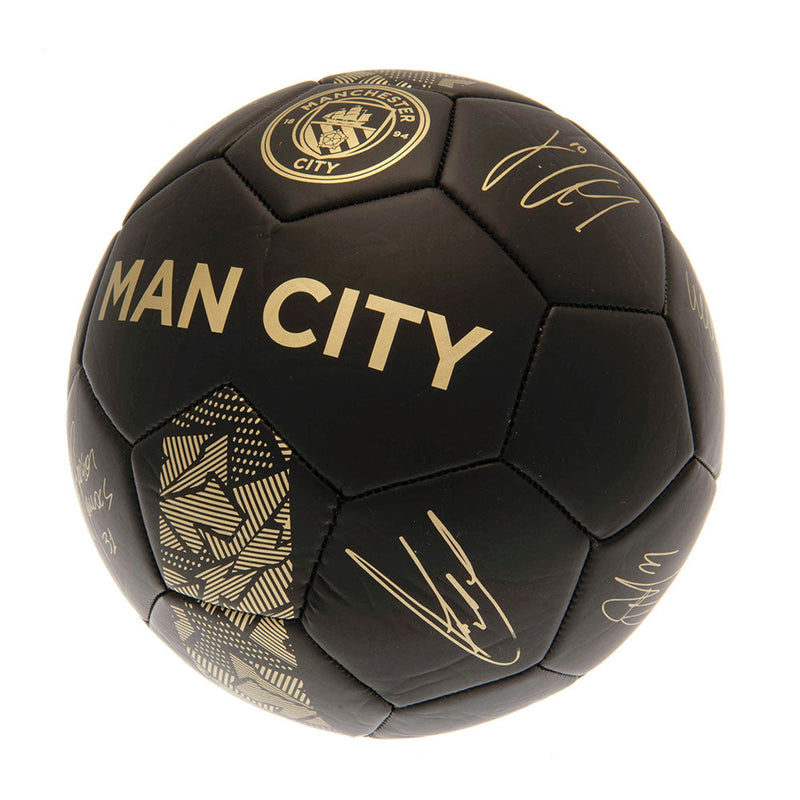 Manchester City FC Sig Gold Phantom Skill Ball, alternate view