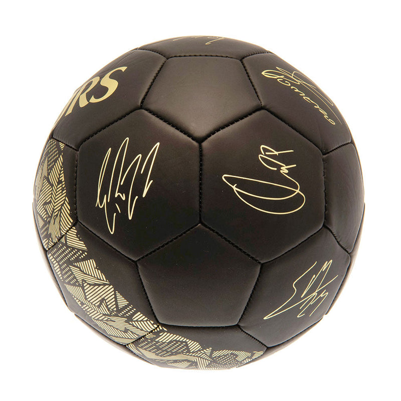 Tottenham Hotspur FC Sig Gold Phantom Skill Ball, side angle