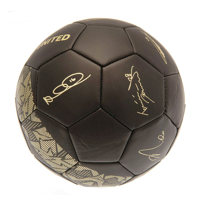West Ham United FC Sig Gold Phantom Skill Ball, side angle