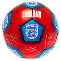 England FA Red & Blue Signature Football, alternate view