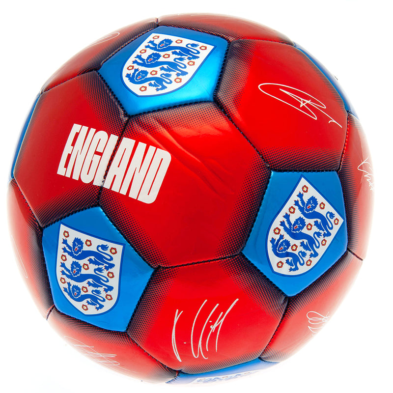 England FA Red & Blue Signature Football collectible from Infinity Collectibles 2026