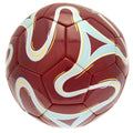 West Ham United FC Cosmos Colour Football, side angle