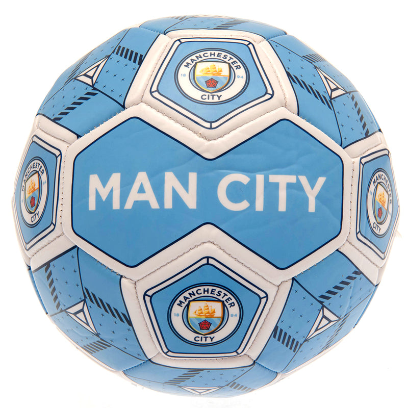 Manchester City FC Hex Size 3 Football, alternate view