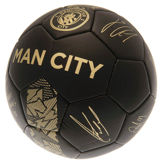 Manchester City FC Sig Gold Phantom Football, alternate view