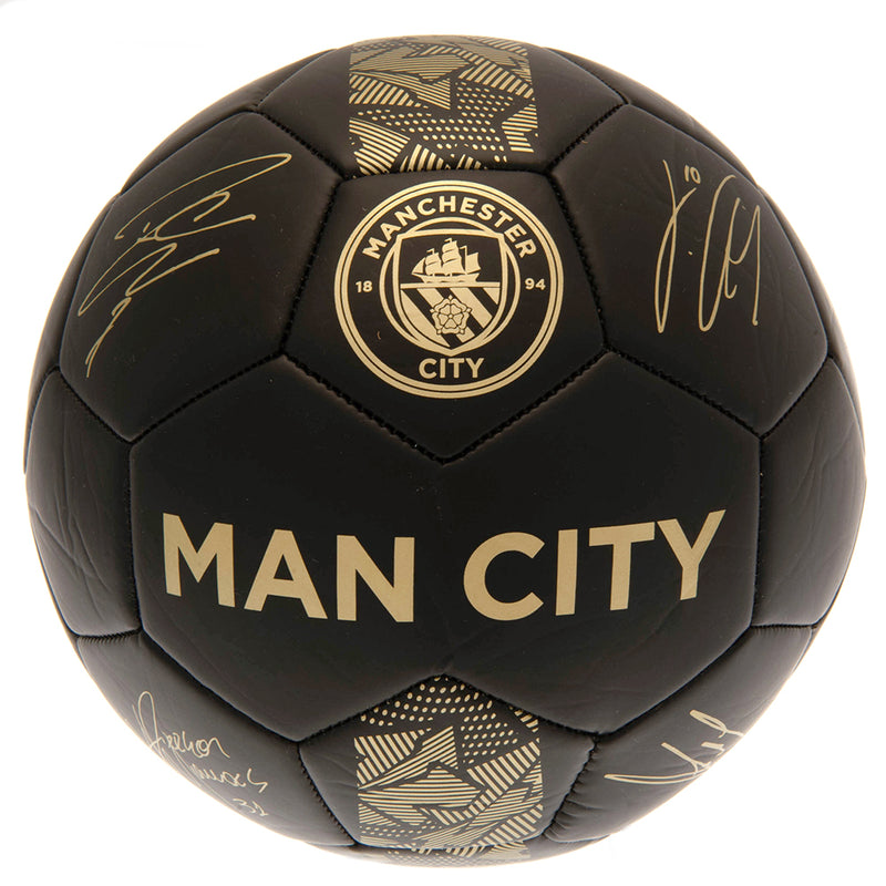 Manchester City FC Sig Gold Phantom Football collectible from Infinity Collectibles 2026