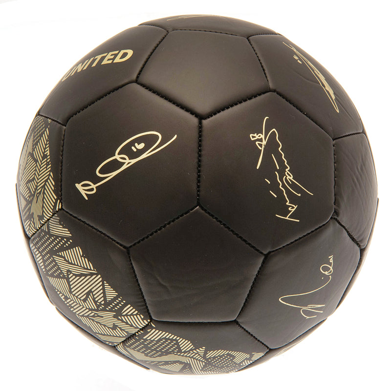 West Ham United FC Sig Gold Phantom Football, side angle