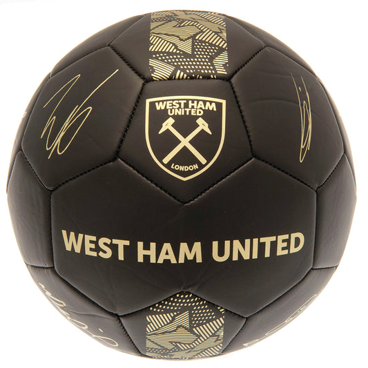 West Ham United FC Sig Gold Phantom Football collectible from Infinity Collectibles 2026