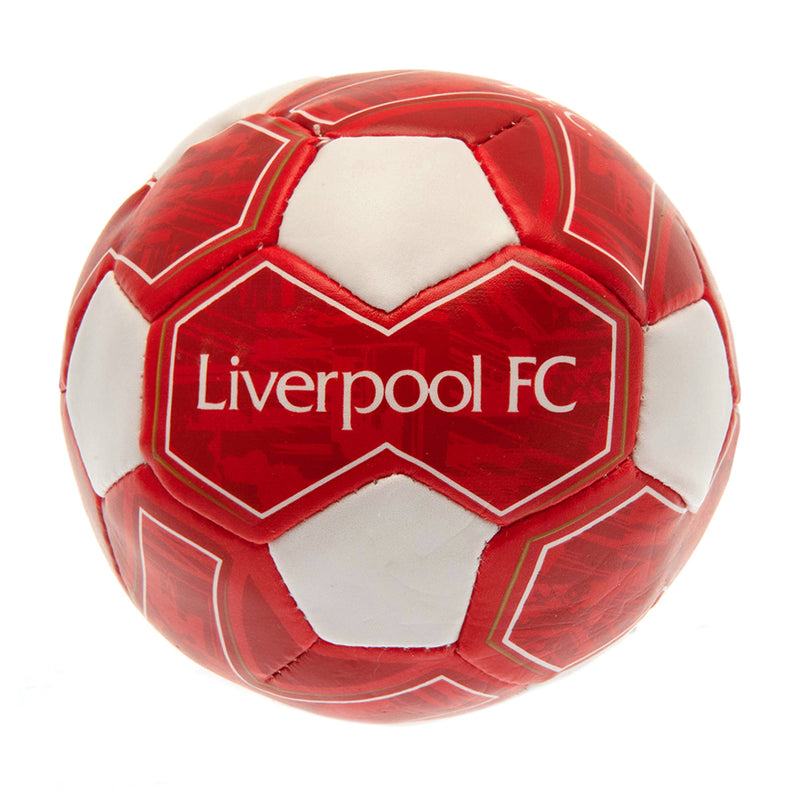 Liverpool FC 4 inch Soft Ball, side angle