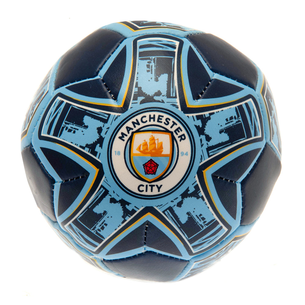 Manchester City FC 4 inch Soft Ball