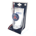 Paris Saint Germain FC Tulip Pint Glass, side angle
