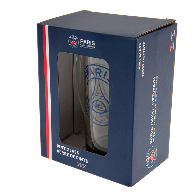 Paris Saint Germain FC Stein Glass Tankard, side angle