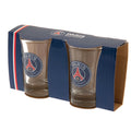 Paris Saint Germain FC 2pk Shot Glass Set, side angle