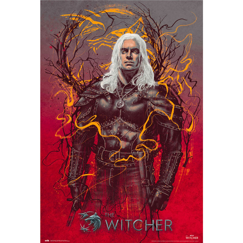 The Witcher Poster Geralt collectible from Infinity Collectibles 2026