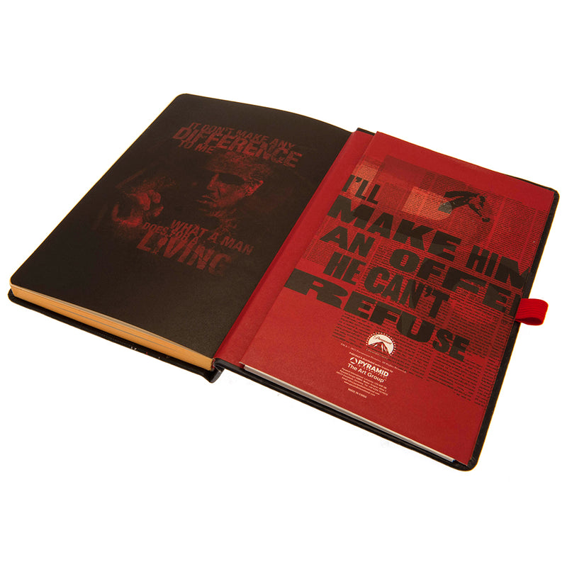 The Godfather Premium Notebook, side angle
