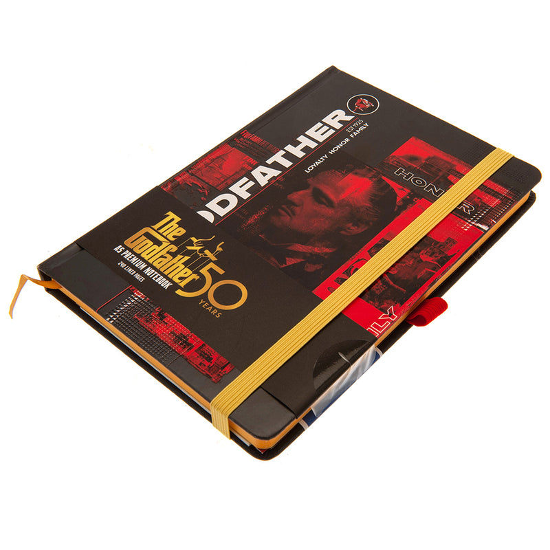 The Godfather Premium Notebook, close-up detail