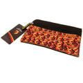 Watford FC Multi Crest Pencil Case, close-up detail