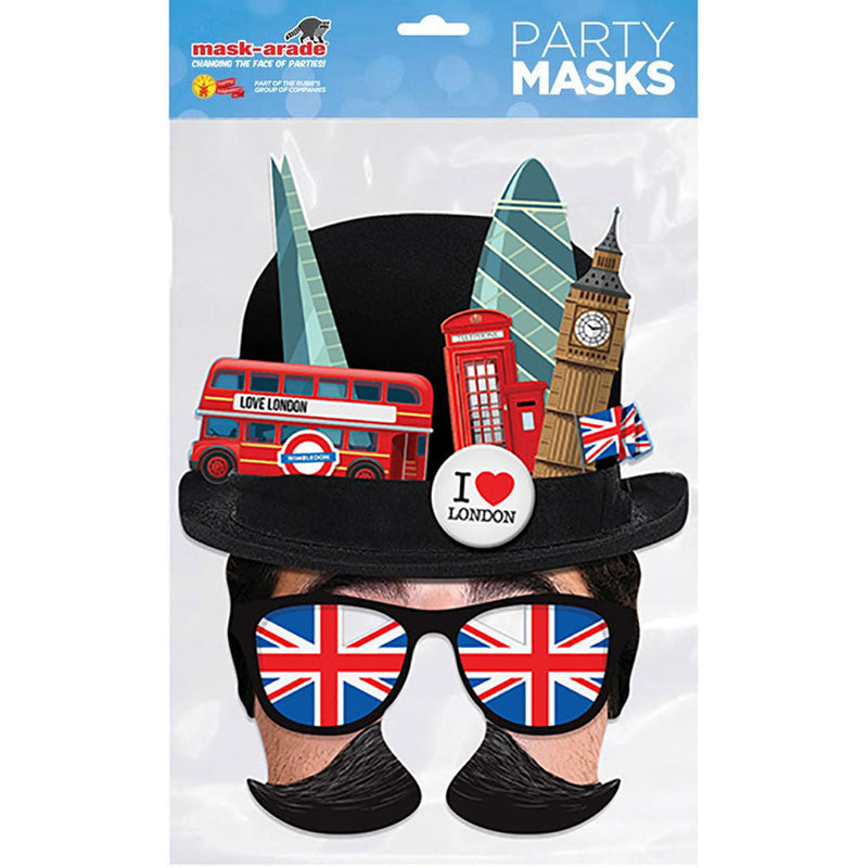 London Tourist Mask, alternate view