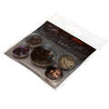 The Witcher Button Badge Set, side angle