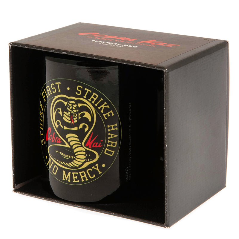 Cobra Kai Mug, close-up detail