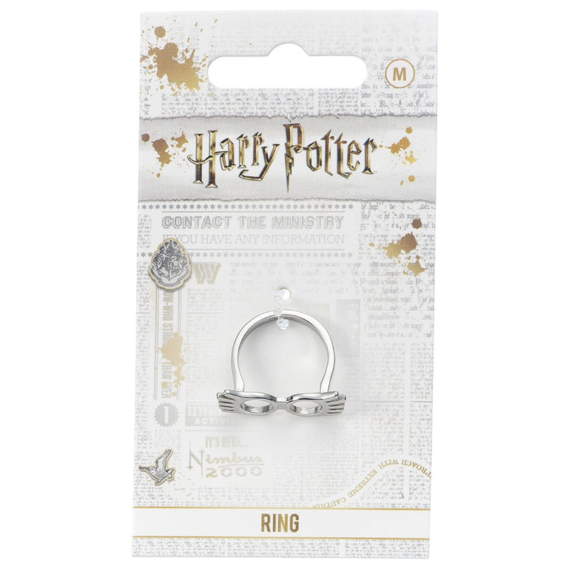 Harry Potter Stainless Steel Luna Spectrespecs Ring Small, alternate view