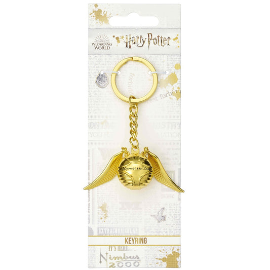 Harry Potter 3D Metal Keyring Golden Snitch, alternate view