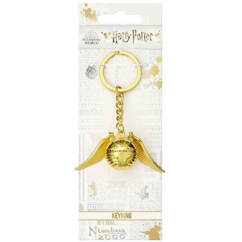 Harry Potter 3D Metal Keyring Golden Snitch, alternate view